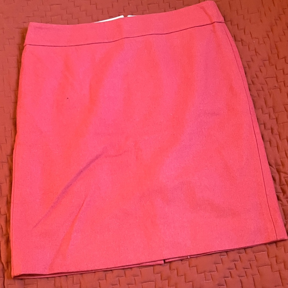 J. Crew Factory Beautiful Soft Guava Pink Pencil Skirt